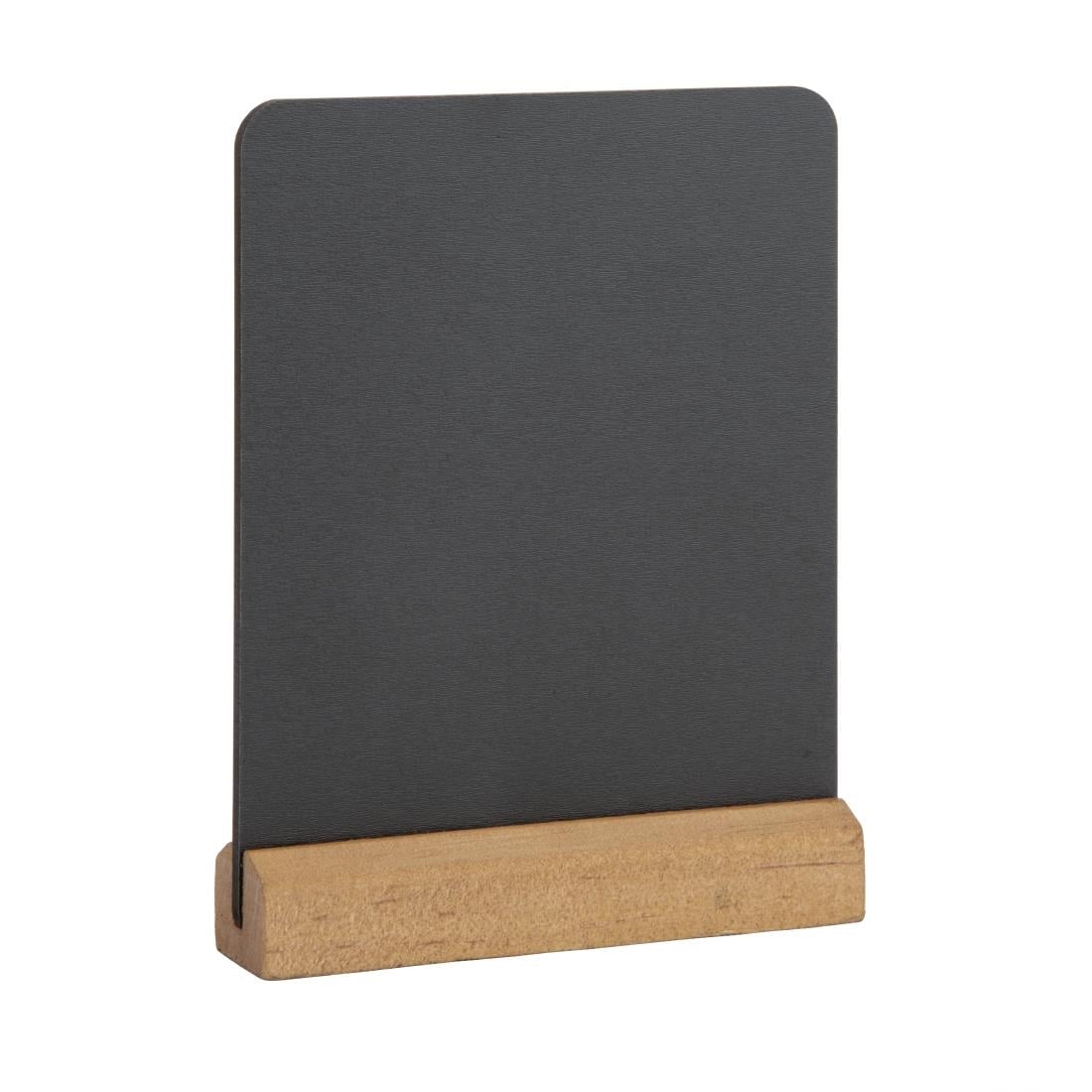 Mini ardoises de table élégantes Olympia 100(H) x 80(L)mm (lot de 4) — FD951