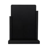 Ardoise de table élégante noire Olympia A4 297(H) x 210(L)mm — FD956