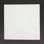 Serviettes snacking 2 plis pliage 1/4 Fiesta Recyclable 330mm blanches (lot de 2000) — FE219