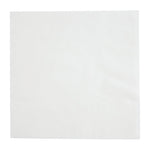 Serviettes snacking 2 plis pliage 1/4 Fiesta Recyclable 330mm blanches (lot de 2000) — FE219