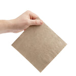 Serviettes snacking 2 plis pliage 1/4 Fiesta Recyclable 330mm kraft (lot de 2000) — FE226