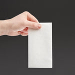 Serviettes snacking 2 plis pliage 1/8 Fiesta Recyclable 330mm blanches (lot de 2000) — FE227