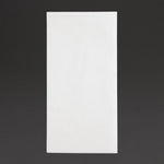 Serviettes dîner 2 plis format 1/8 Fiesta Recyclable 400mm blanches (lot de 2000) — FE243