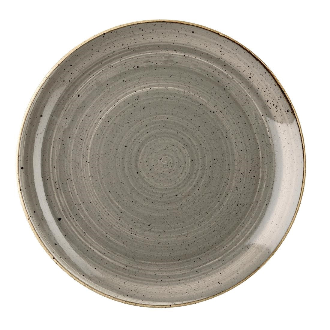 Assiettes rondes Churchill Stonecast Grey Evolve 324mm (lot de 6) — FF674
