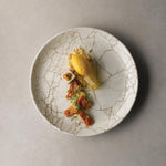 Assiettes rondes Studio Prints Kintsugi Agate Grey 260mm (Lot de 12) — FJ801