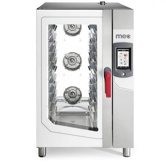 Four Électrique à Convection MEC – Mod. PE 106 TC.1B – 10 Plaques 60×40 cm – GN 1/1 – Écran Tactile – Vapeur Directe nettoyage automatique