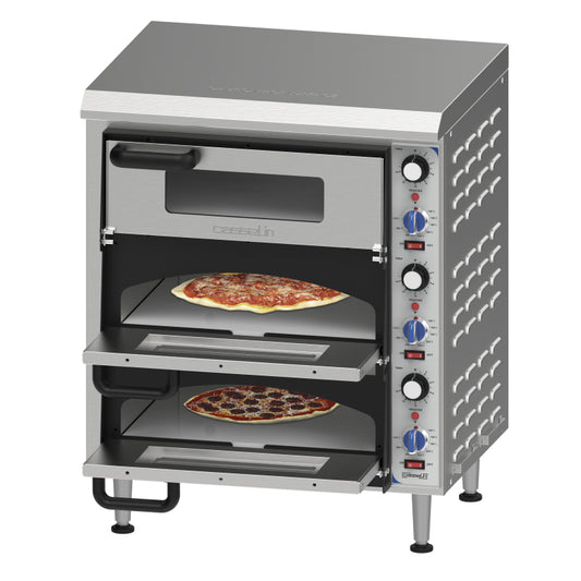 Four électrique pizzas, chambre (2+3 kW) 660x430xh100 mm