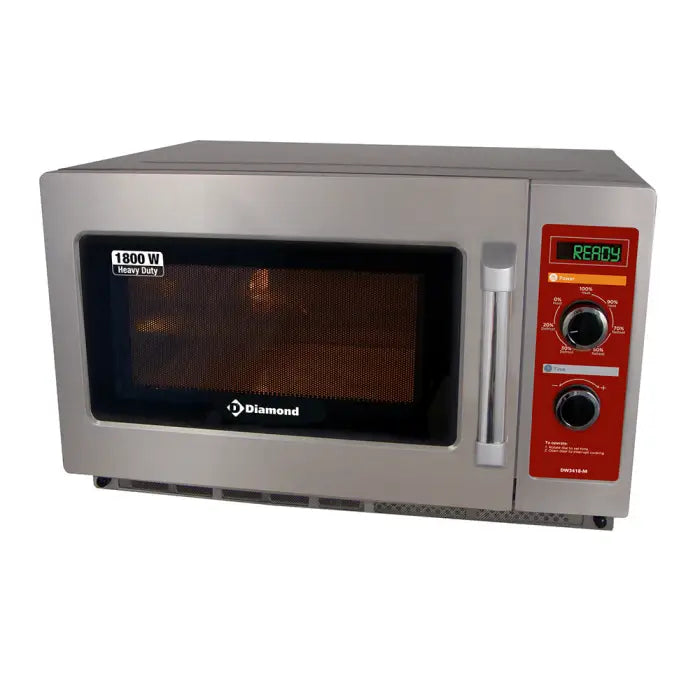 Four micro-ondes en inox (GN 2/3),1800 W. (34 Lt) mécanique