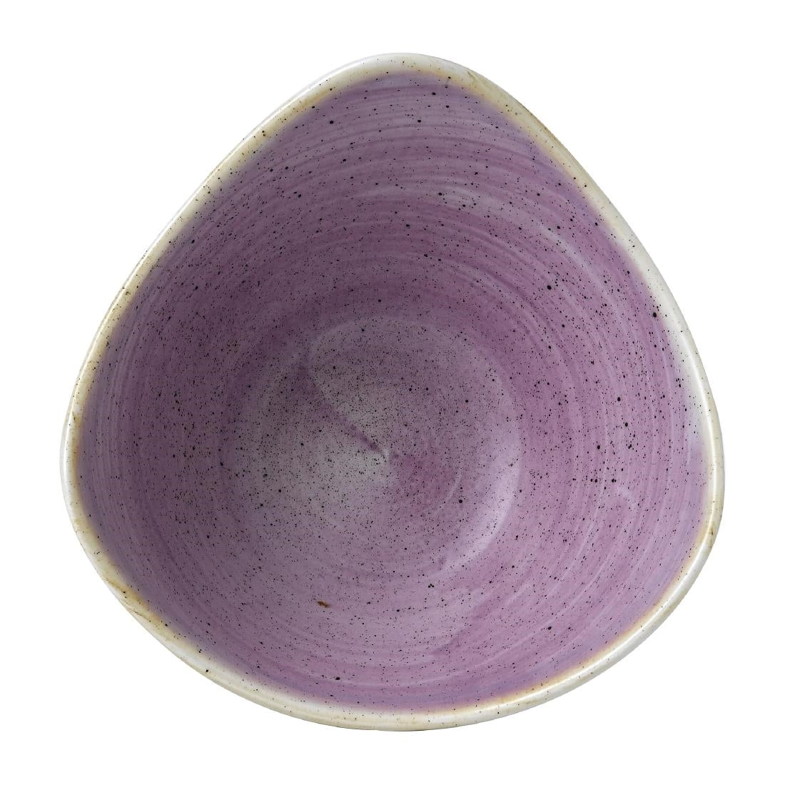 Bols triangulaires Churchill Stonecast Lavender Lotus 152mm (lot de 12) — FR027