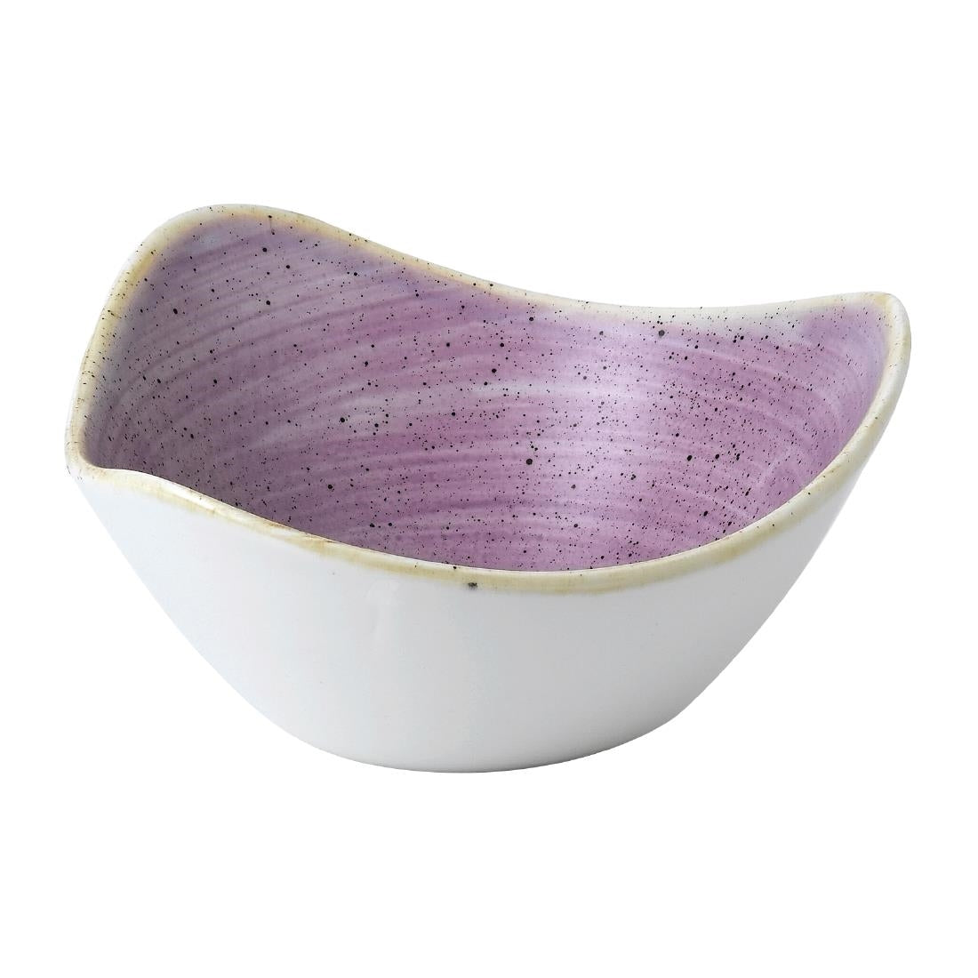 Bols triangulaires Churchill Stonecast Lavender Lotus 152mm (lot de 12) — FR027