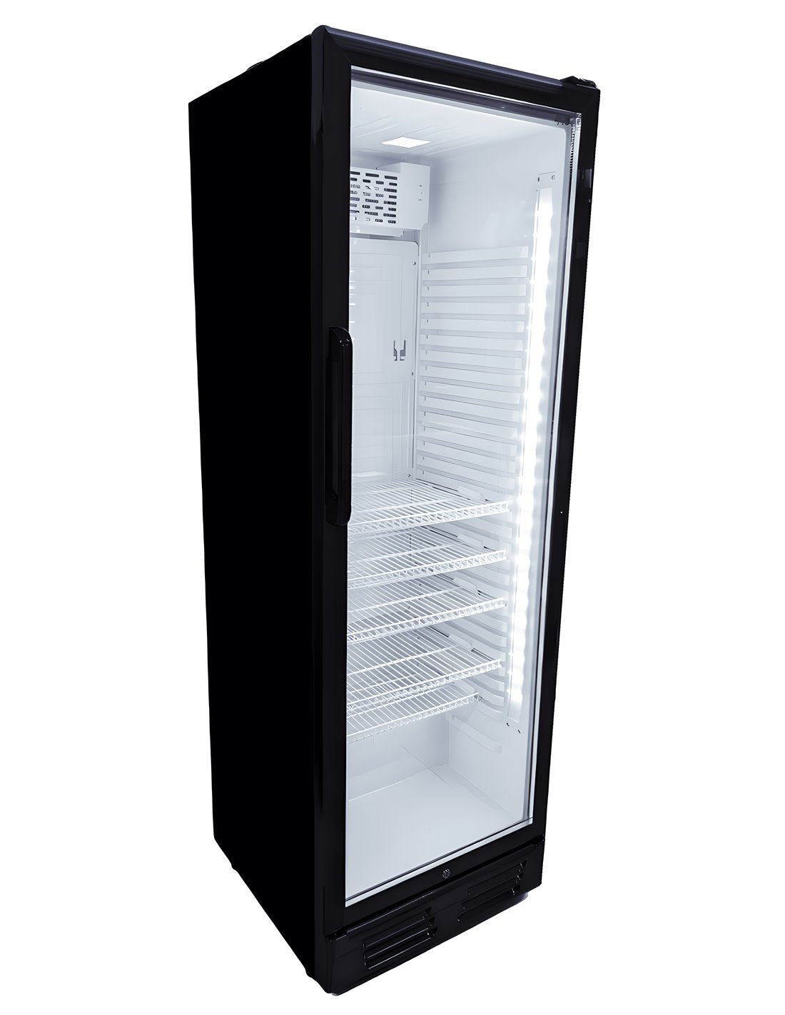 Vitrine réfrigérée boissons 380 L avec porte vitrée verrouillable
