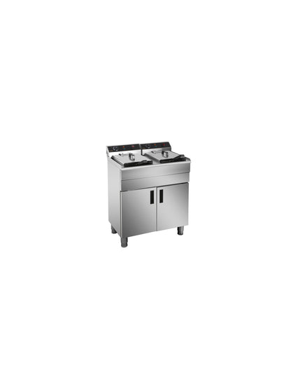 Friteuse - électrique professionnelle double 16L + 16L