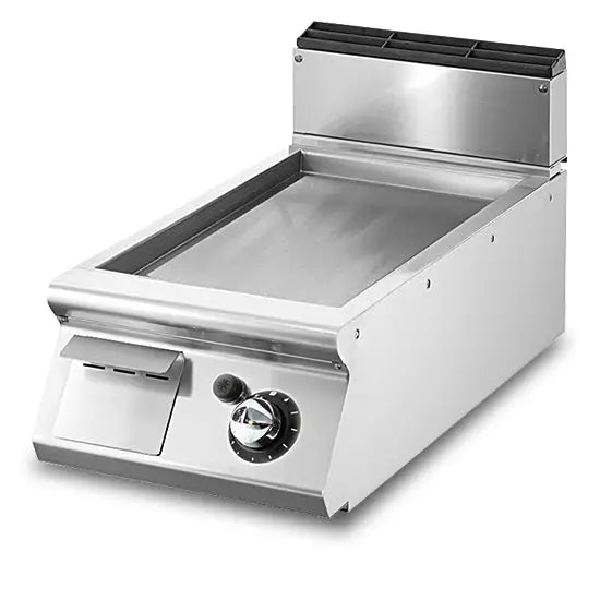 Fry - top gaz top plaque lisse - de cuisson base 700