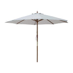 Parasol rond gris Bolero 3m — FS159