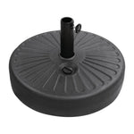 Pied de parasol à remplir noir Bolero 20L — FS231