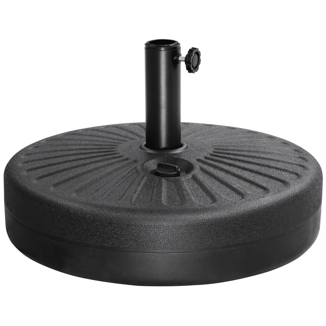 Pied de parasol à remplir noir Bolero 20L — FS231