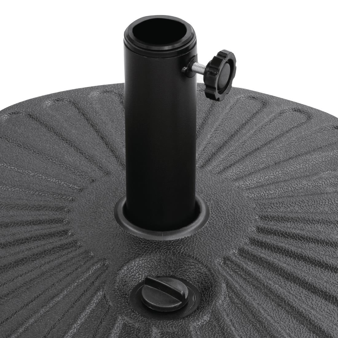 Pied de parasol à remplir noir Bolero 20L — FS231