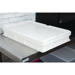 Couvercle pour boîte à pâte à pizza en polyéthylène Cambro 60x40x2cm — FS332