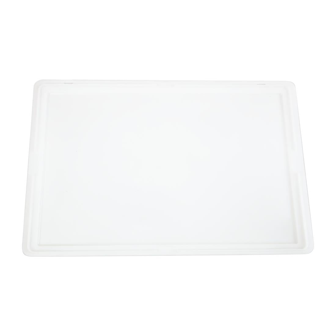 Couvercle pour boîte à pâte à pizza en polyéthylène Cambro 60x40x2cm — FS332