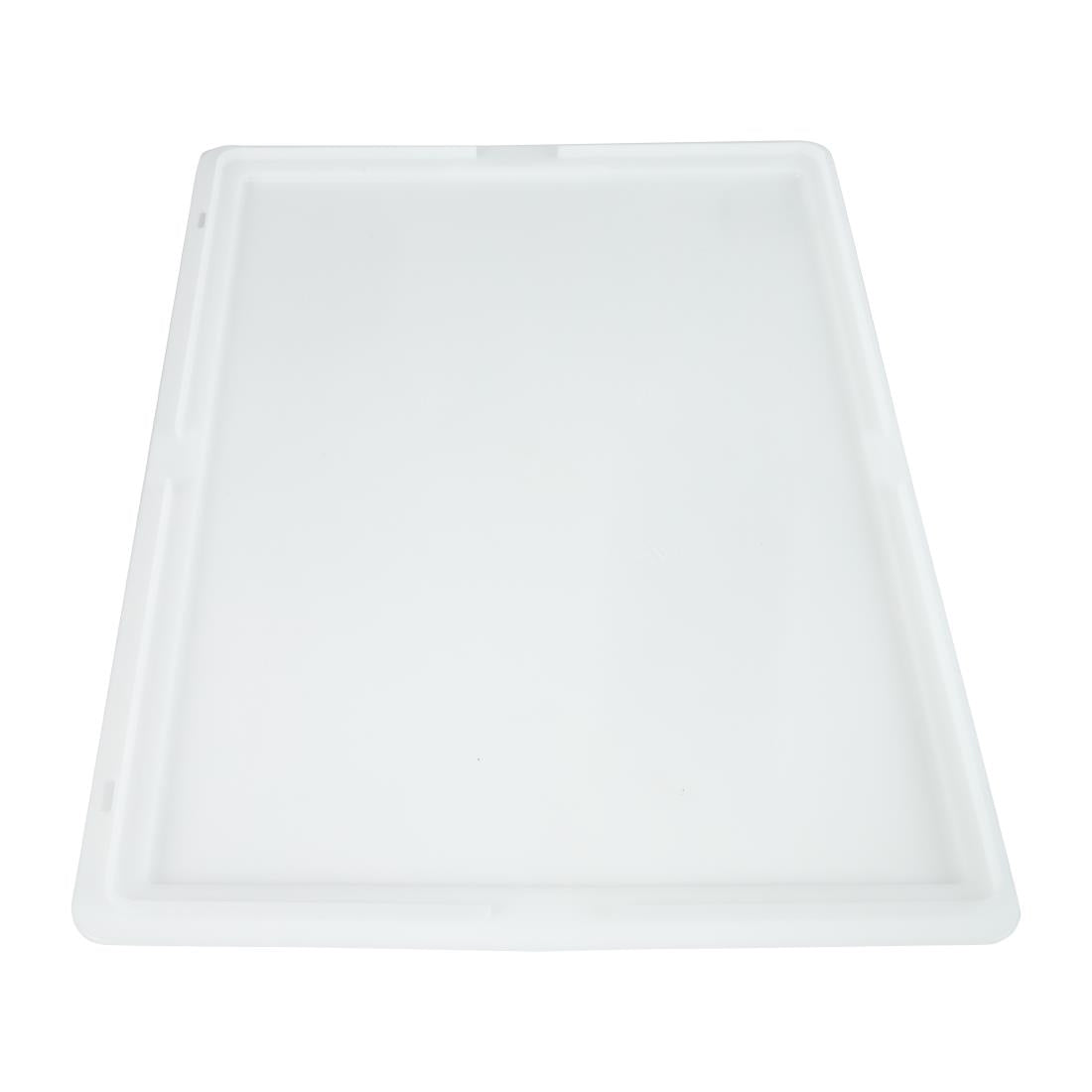 Couvercle pour boîte à pâte à pizza en polyéthylène Cambro 60x40x2cm — FS332