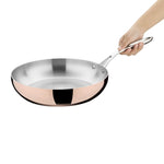 Poêle triple paroi cuivre induction Vogue 286x61mm — FS669