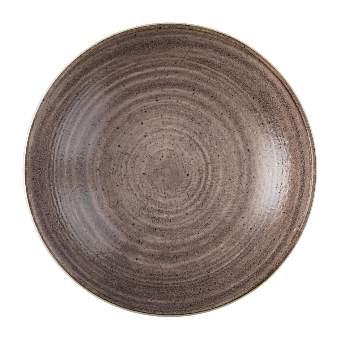 Bols Churchill Stonecast Raw Brown 184mm (Lot de 12) — FS851