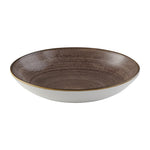Bols Churchill Stonecast Raw Brown 184mm (Lot de 12) — FS851