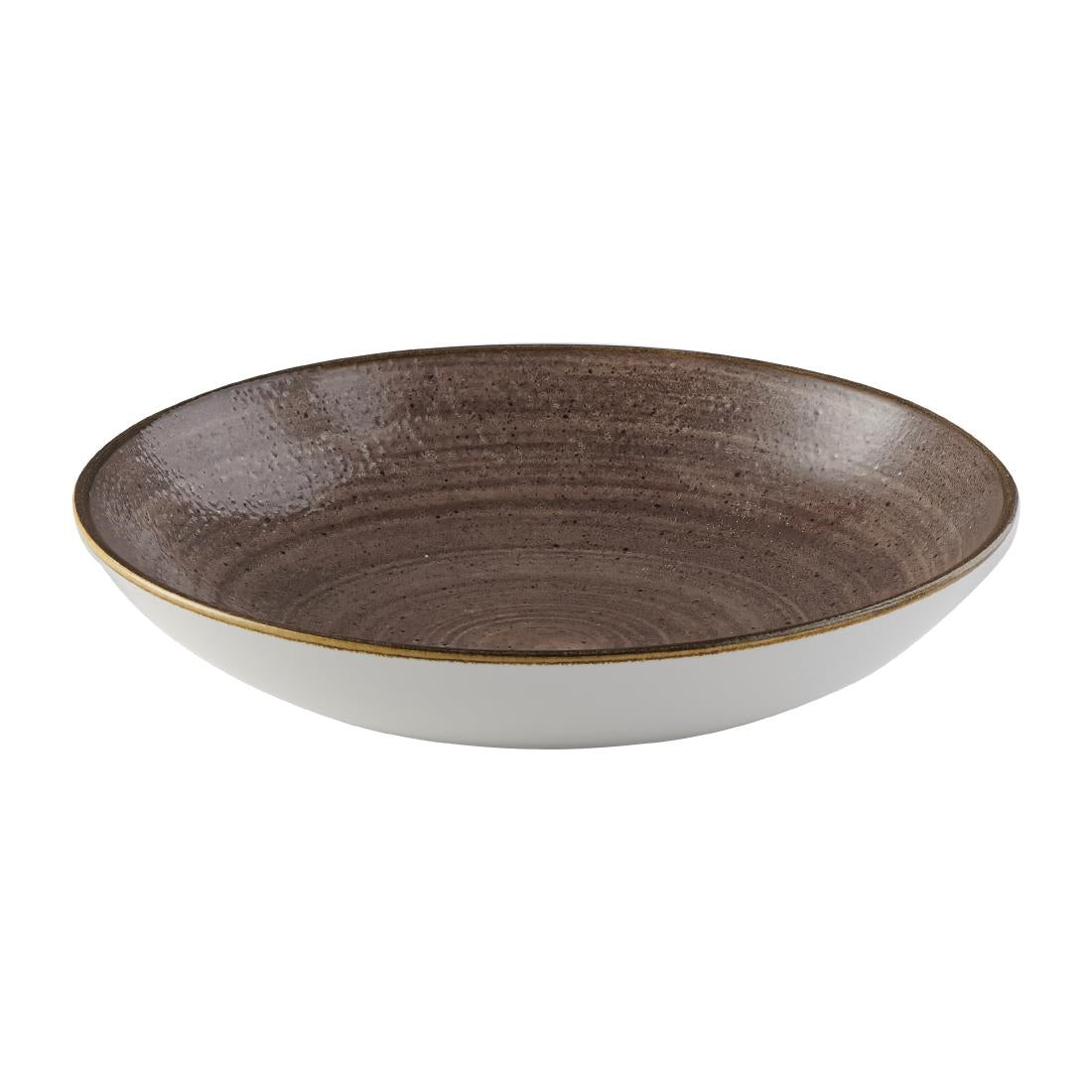 Bols Churchill Stonecast Raw Brown 184mm (Lot de 12) — FS851