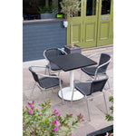 Pied de table en fonte Bolero blanc — FT029