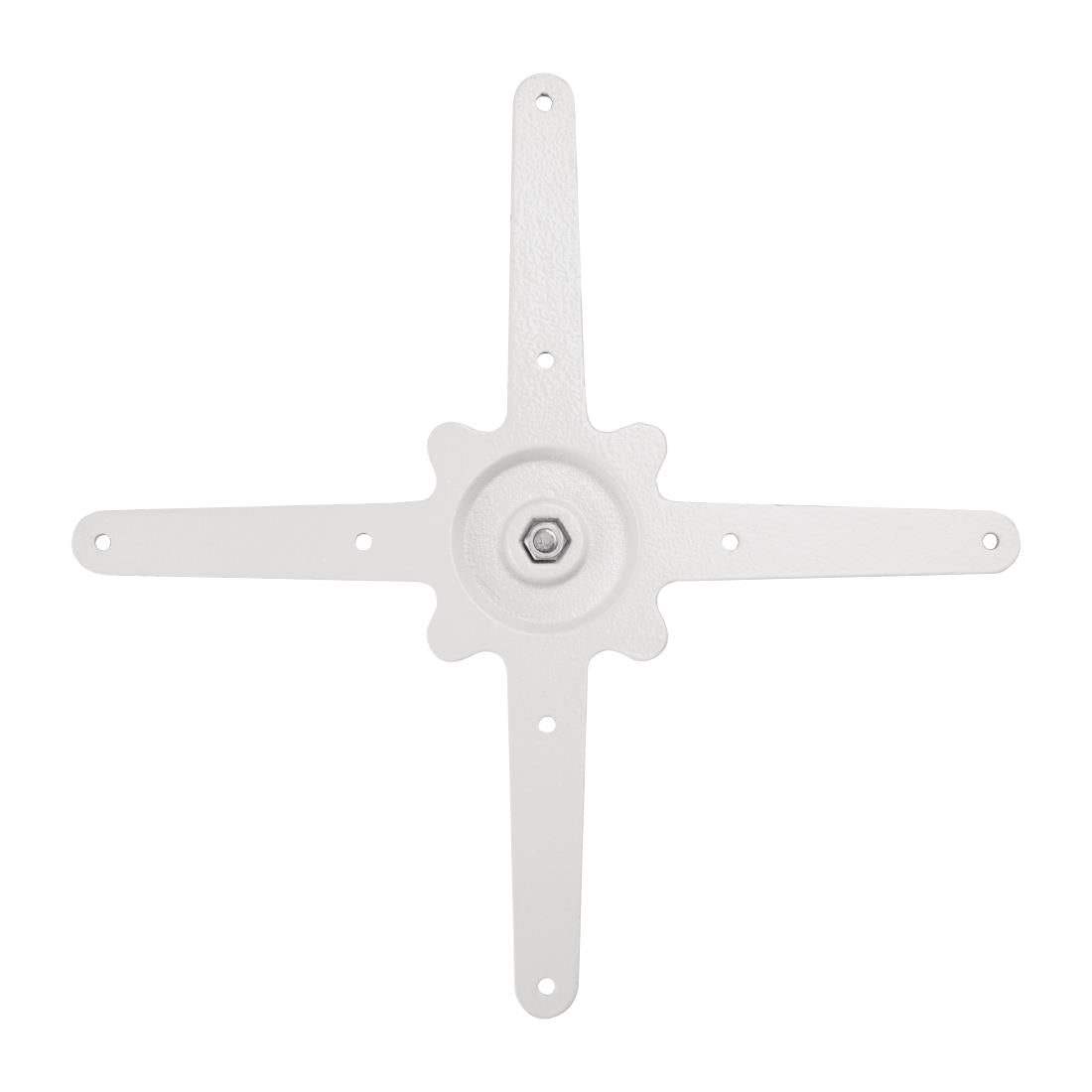 Pied de table en fonte Bolero blanc — FT029