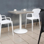 Pied de table en fonte Bolero blanc — FT029