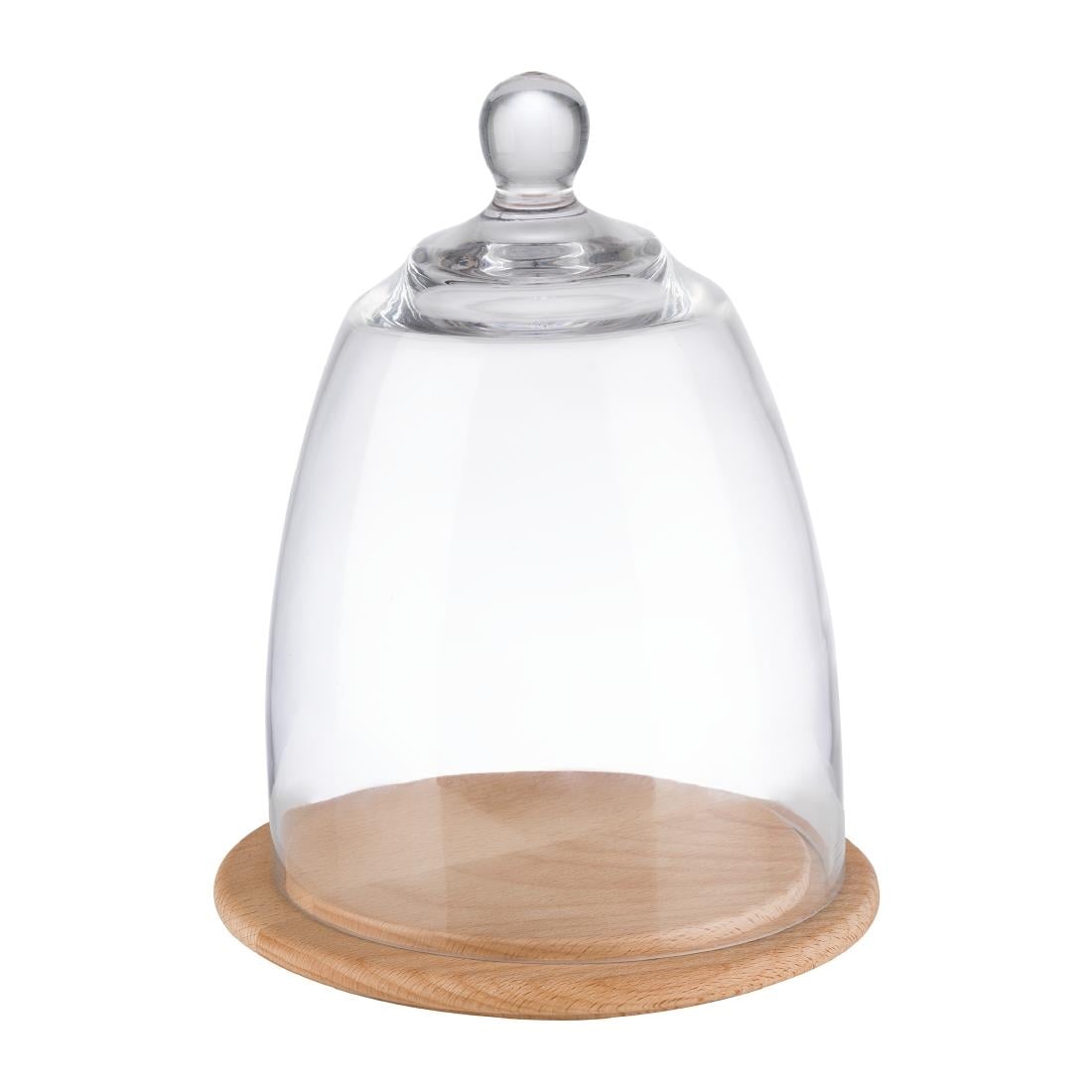 Plateau en bois avec couvercle en verre APS 185 x 240 mm — FT201