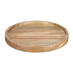Assiette ronde en acacia Olympia 200mm — FT611