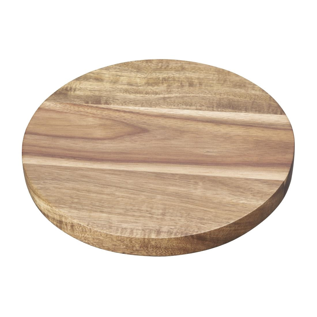 Assiette ronde en acacia Olympia 200mm — FT611