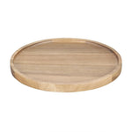 Assiette ronde en acacia Olympia 250mm — FT612