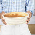 Panier de fermentation ovale en rotin Vogue 250x150x80mm — FT838