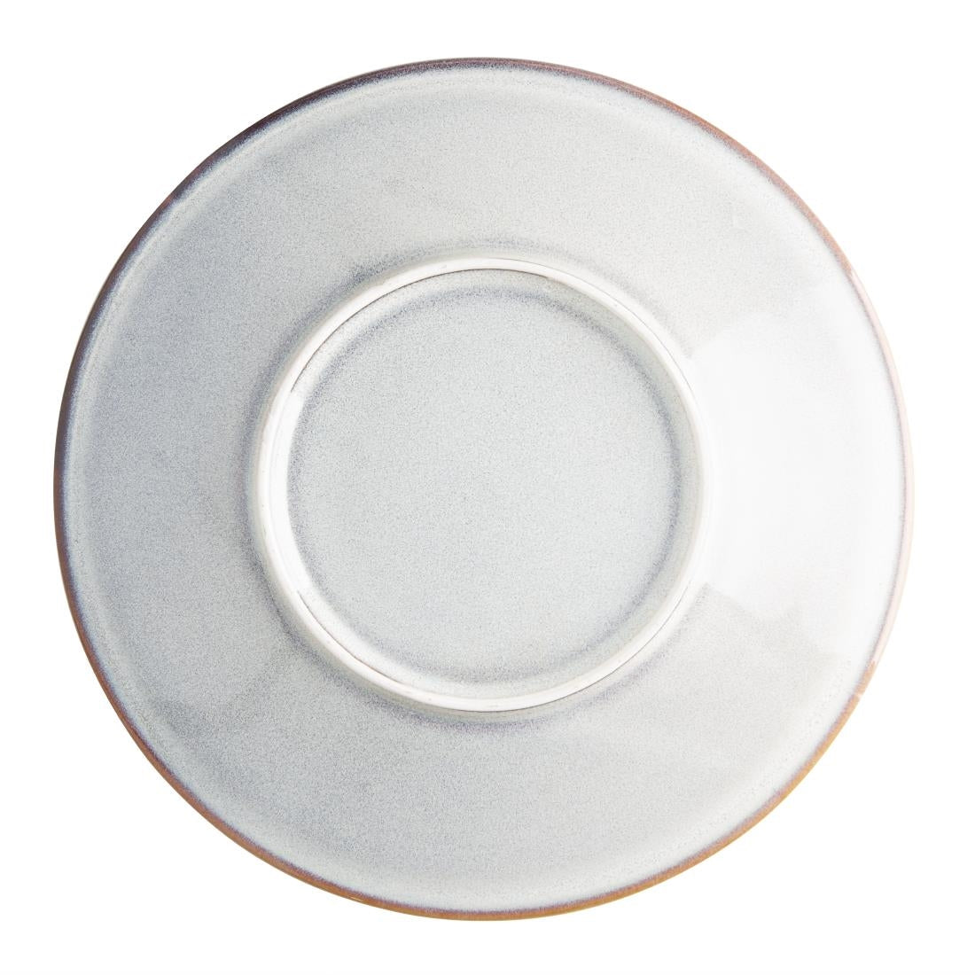 Assiettes Plates Olympia Drift Gris Uni 280mm (lot de 4) — FU187