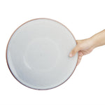Assiettes Plates Olympia Drift Gris Uni 280mm (lot de 4) — FU187