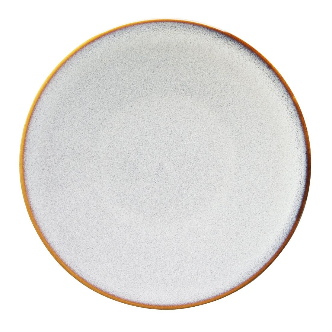 Assiettes Plates Olympia Drift Gris Uni 180mm (lot de 6) — FU189