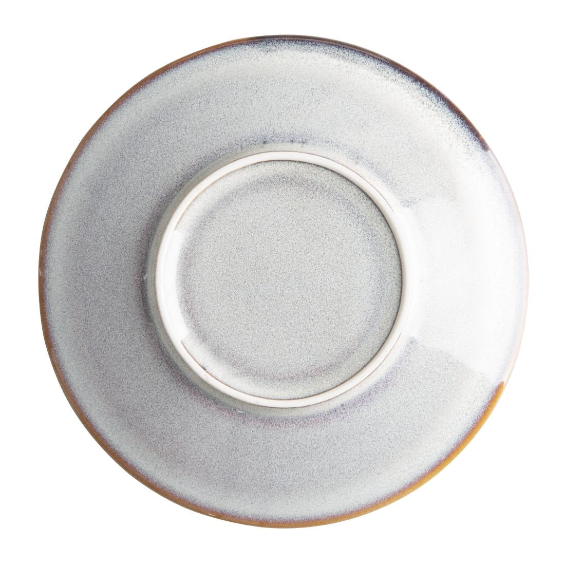 Assiettes Plates Olympia Drift Gris Uni 180mm (lot de 6) — FU189