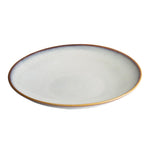 Assiettes Creuses Olympia Drift Gris Uni 260mm (lot de 4) — FU190
