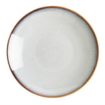 Assiettes Creuses Olympia Drift Gris Uni 260mm (lot de 4) — FU190