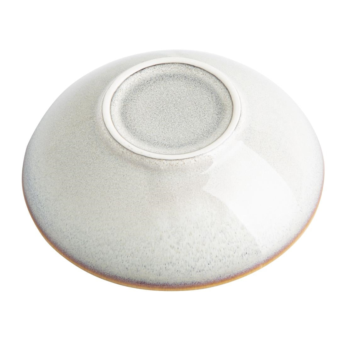 Bols évasés Olympia Drift gris uni 155mm (lot de 6) — FU192