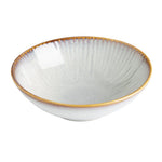 Bols Évasés Olympia Drift En Relief Gris 155mm (lot de 6) — FU199