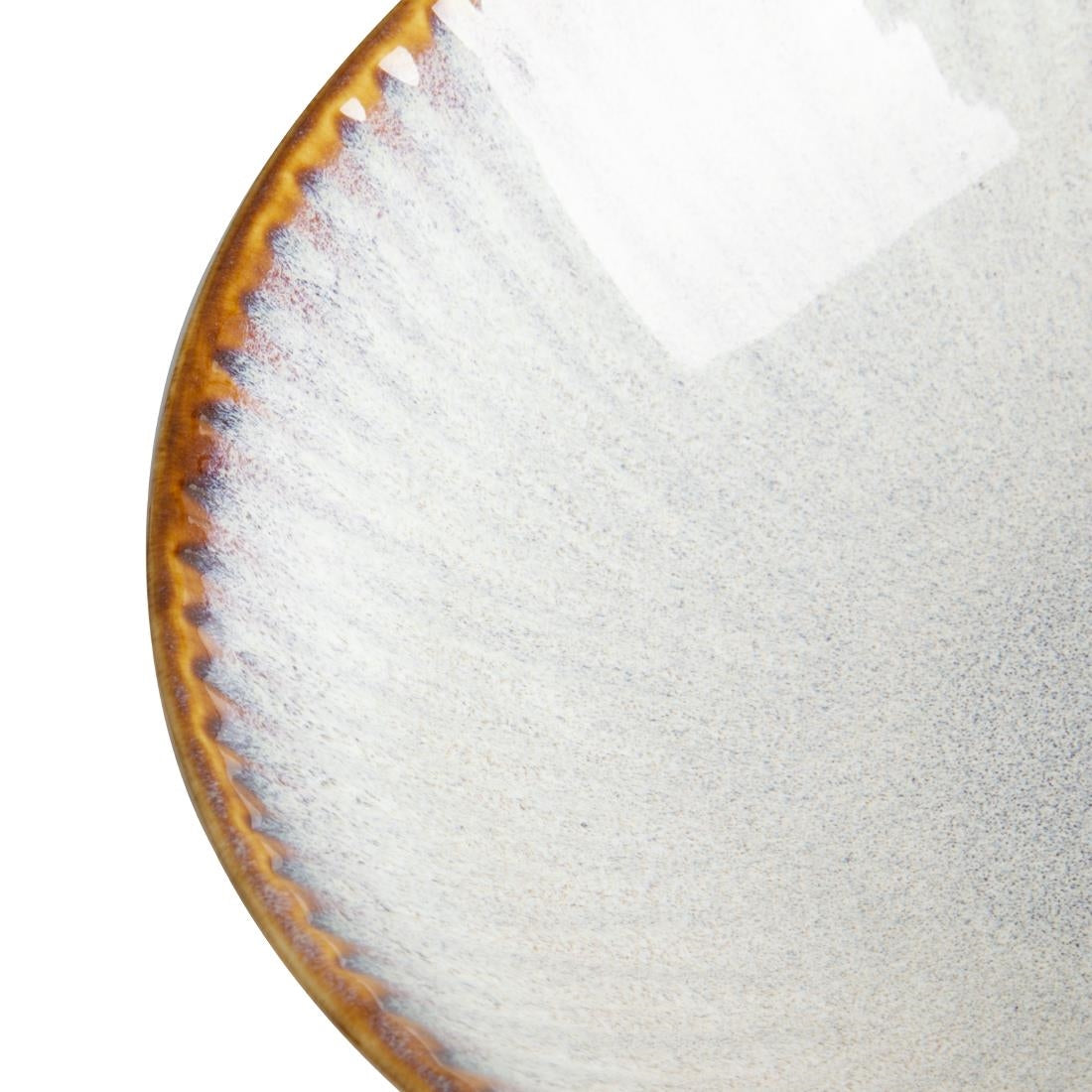 Bols Évasés Olympia Drift En Relief Gris 155mm (lot de 6) — FU199