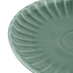 Assiettes plates Olympia Corallite vertes 280 mm (lot de 6) — FU206