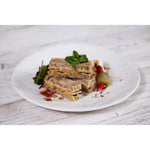 Assiettes plates Olympia Denim White 285mm (lot de 4) — FU227
