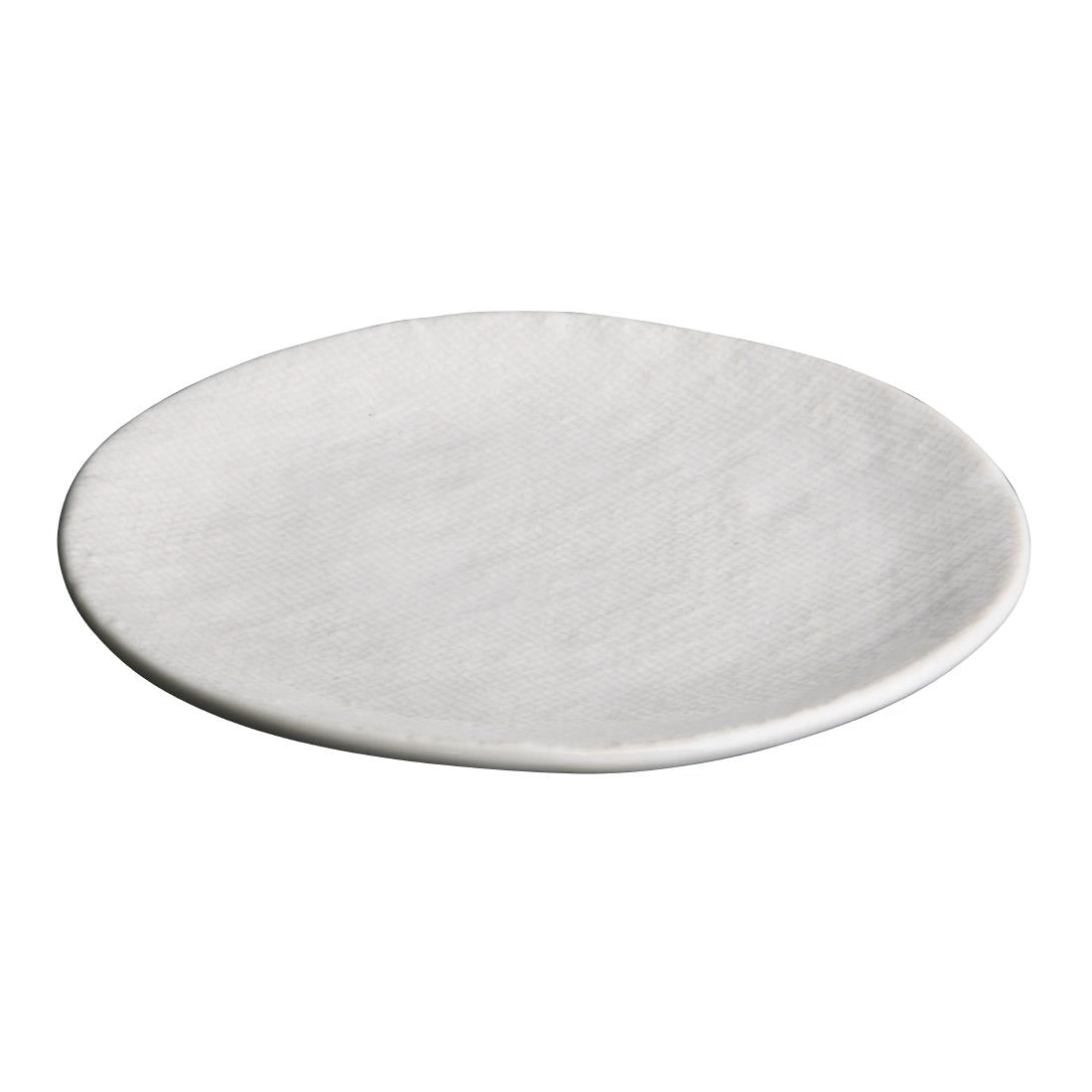Assiettes plates Olympia Denim White 285mm (lot de 4) — FU227