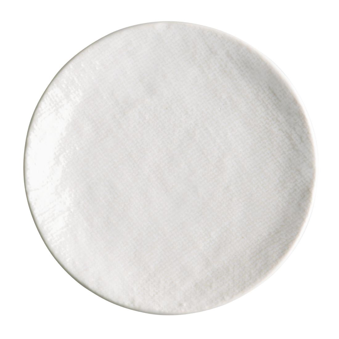 Assiettes plates Olympia Denim White 285mm (lot de 4) — FU227