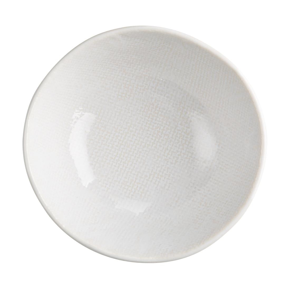 Bols Plats Olympia Denim White 160mm (lot de 6) — FU229